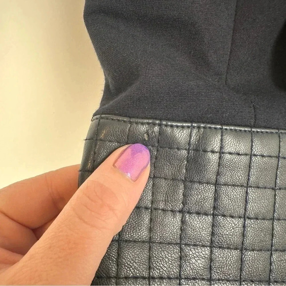 Bailey 44 Women’s Jacket ZipUp Navy Size Small Moto Quilted Casual Office - Picture 12 of 12